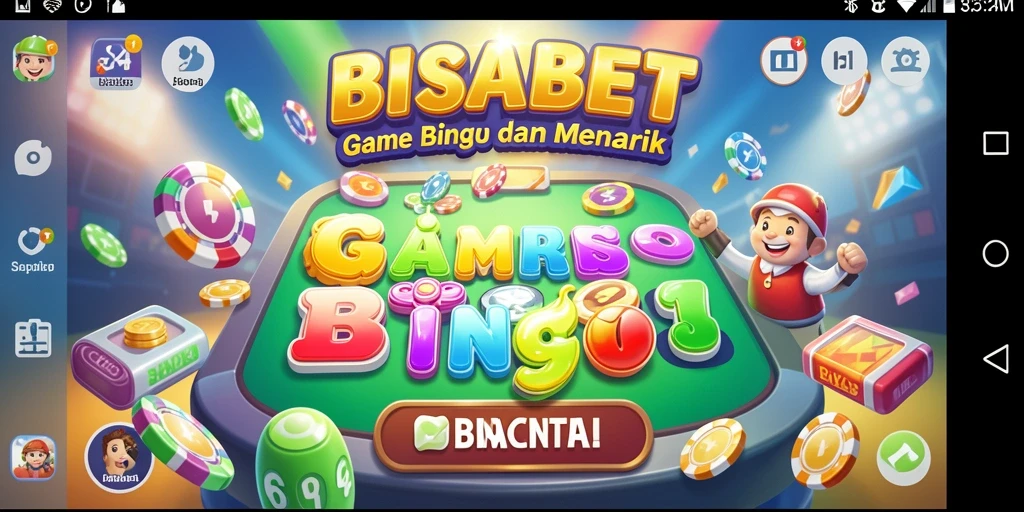 Tampilan gameplay BISABET yang seru dan mendebarkan dalam permainan Bingo.