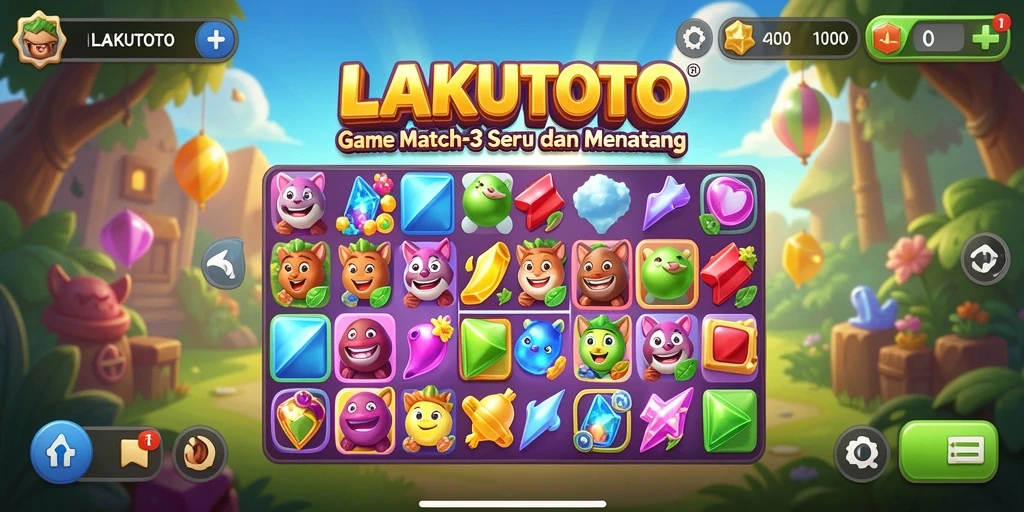 Tampilan menarik dari gameplay <strong>LAKUTOTO</strong> yang penuh warna.