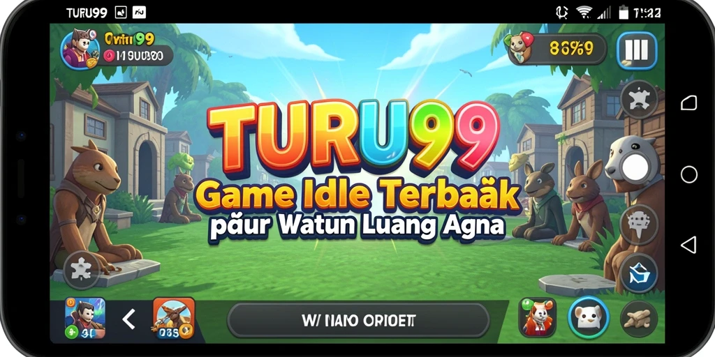 Tampilan gameplay TURU99 yang menawan dan interaktif.